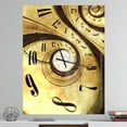 thumbnail image 3 of Designart 'Vintage Time Spiral' Modern wall clock, 3 of 3