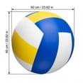 thumbnail image 2 of Inflatable Beach Balls Game Set - Soccer, Basketball & Volleyball Style, Giant Summer Pool Beach Floating Balls for Family Summer Outdoor Fun, 2 of 5