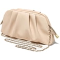 thumbnail image 3 of CoCoMangos Dressy Vegan Leather Clutch Purse for Women Formal, Soft Pleated PU Evening Clutch for Weddings, Proms, Cocktail-Gemma, 3 of 6