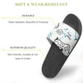 thumbnail image 3 of GZHJMY Stylish Slides for Women Men, Video Game Controller Illustrations Soft Flexible Slip-on Sandals Slippers, 3 of 7