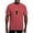 Crimson Red, variant on - Psi Upsilon Owl T Shirt - Mens Comfort Colors Shirt