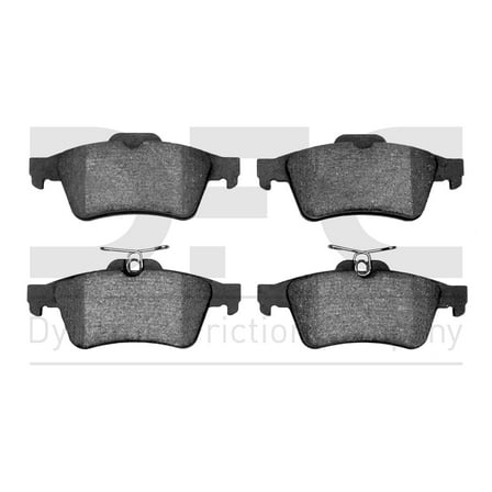 Dynamic Friction Company 5000 Advanced Brake Pads - Low Metallic 1552-1095-00-Rear Set
