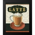 thumbnail image 2 of Audit, Lisa 12x14 Black Modern Framed Museum Art Print Titled - Coffee Moment II, 2 of 5