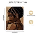 thumbnail image 2 of Nawypu Black Woman Art Printing,Boho Black Female Wall Art, Black Girl Art Poster, Abstract African American Woman Wall Art Decor for Home Bedroom, 2 of 5