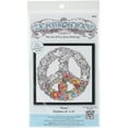 thumbnail image 3 of Design Works/Zenbroidery Stamped Embroidery 10"X10"-Peace, 3 of 3