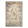 thumbnail image 3 of Unique Loom Chateau Collection Area Rug - Lincoln (10' x 14' 5" Rectangle Blue Cream/Brown), 3 of 7