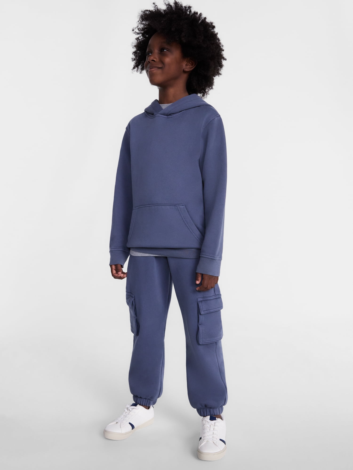 Wonder Nation Boys Fleece Hoodie, Sizes 4-18 & Husky