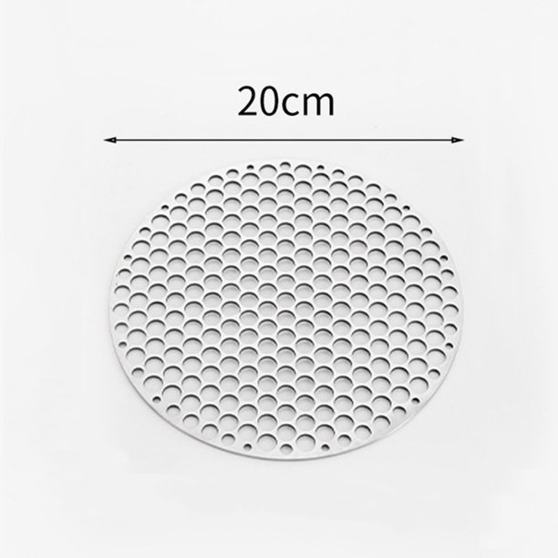 Stainless Steel Round Grill Net Bbq Mat Carbon Furnace Steam Nets