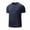 Dark Blue, variant on Men's Athletic Crew Neck T-Shirt - Lightweight Breathable Workout Tees for Gym Running, Training and Urban Sports Size 3XL Army Green