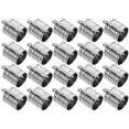 thumbnail image 1 of OUNONA 20Pcs Fashionable Grey Cord End Caps for Jewelry Making Easy Use Stainless Steel, 1 of 6