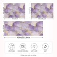 thumbnail image 2 of Yayeee Pillowcase King Size Set of 2 Satin Wrinkle Resistant Envelope Pillow Case, Pastel Purple Marble Pattern, 2 of 8