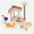 thumbnail image 2 of SHISUYAN 1 Set Miniature Toy Model Simulation Cat Tower And Cat Figurine Doll House Layout Mini Model, 2 of 7