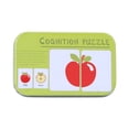 thumbnail image 2 of Baby Learning Cards, Educational Cognitive Cards, 75x55mm Safe Durable With Iron Box Learning Training Cards for Vehicle/Animal/Fruit/Living Goods, 2 of 7