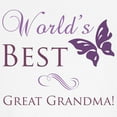 thumbnail image 3 of CafePress - World's Best Great Grandma Sweatshirt - Crew Neck Sweatshirt, 3 of 4