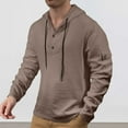 thumbnail image 2 of YUELONGHU Men Casual M Sweatshirts & Hoodies Zip up Hoodie Men's Spring and Summer Fashion Solid Color Thin Hoodie Comfortable Temperament Top Zip up Hoodies for Men Lightweight, 2 of 9