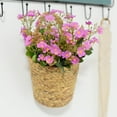 thumbnail image 3 of 2Pack Seagrass Woven Storage Baskets, Simpleand Exquisite Wall Hanging Basket, Large Capacity Garden Planters Baskets, 3 of 9