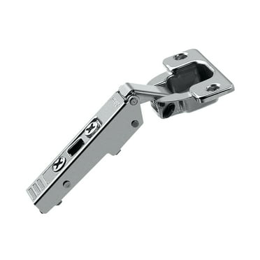 Blum 110 Degree Straight Arm Clip Top Overlay Screw-On Hinge