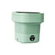 thumbnail image 5 of Lavadora plegable portátil Lavadora plegable silenciosa Mini lavadora de ropa portátil Lavadora pequeña Fácil de llevar para calcetín de apartamento Verde Gloria Lavadora portátil, 5 of 8