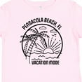 thumbnail image 4 of Inktastic Summer Vacation Mode Pensacola Beach Florida Boys or Girls Baby T-Shirt, 4 of 5