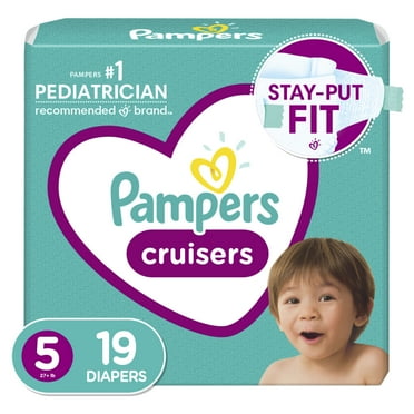 Pampers Cruisers 360 Fit Diapers, Active Comfort, Size 3, 136 Count