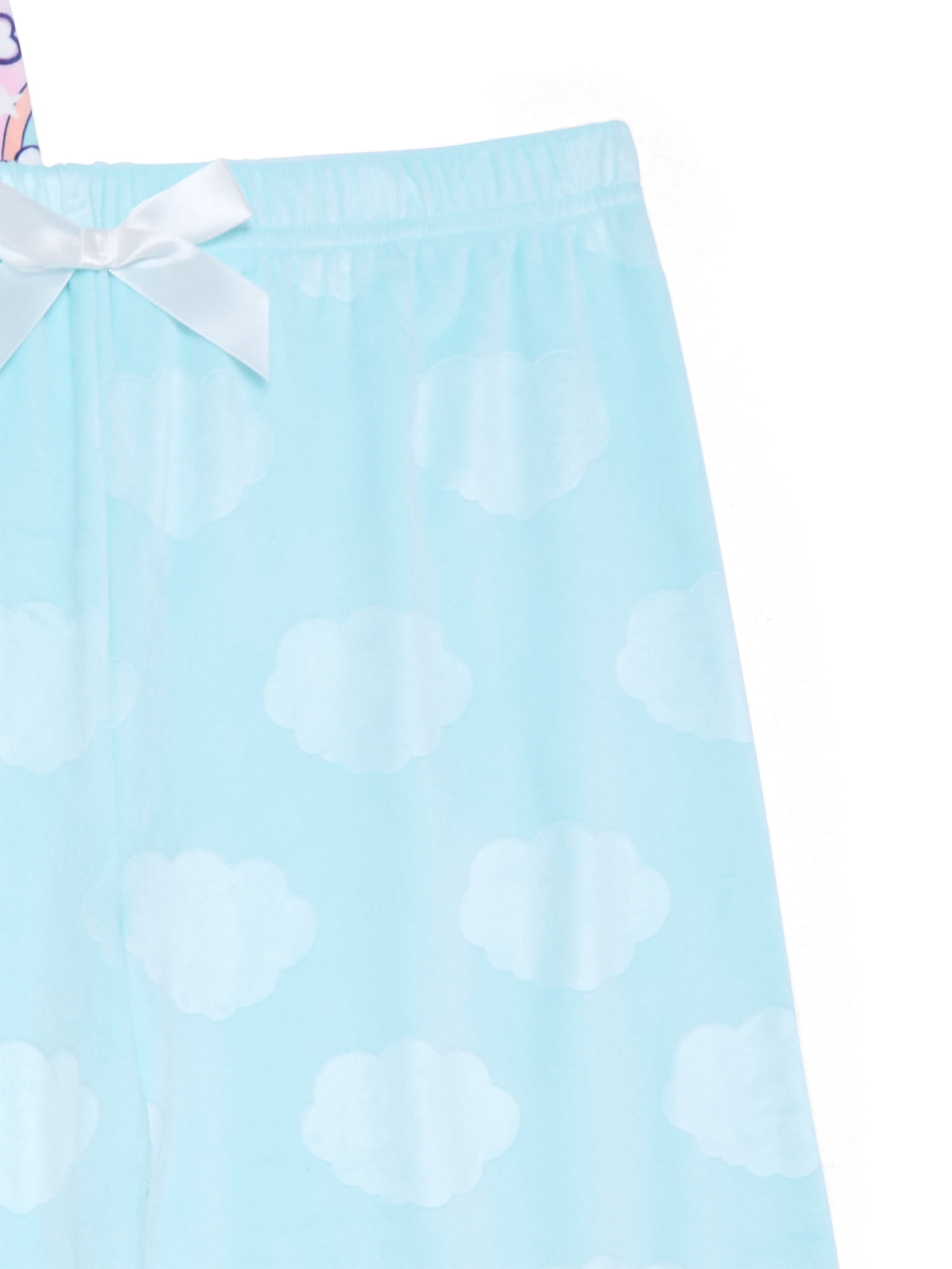 Bmagical Girls Velour Pajama Pants, 2-Pack, Sizes 4-16