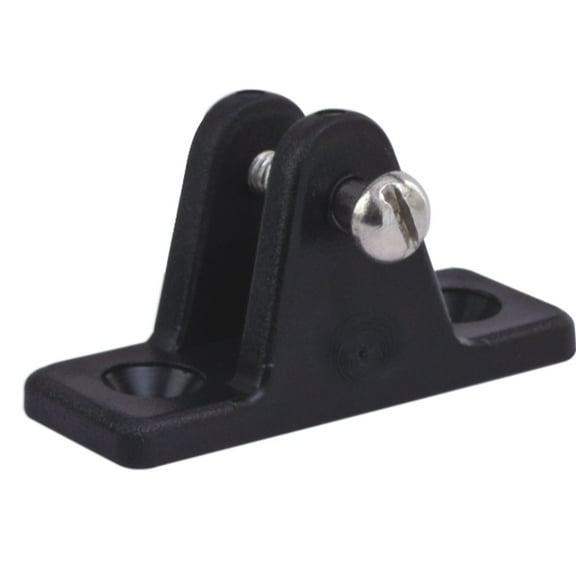 Sea-Dog 273231-1 Top Mount Large Deck Hinge Fitting, Angled 10° - White