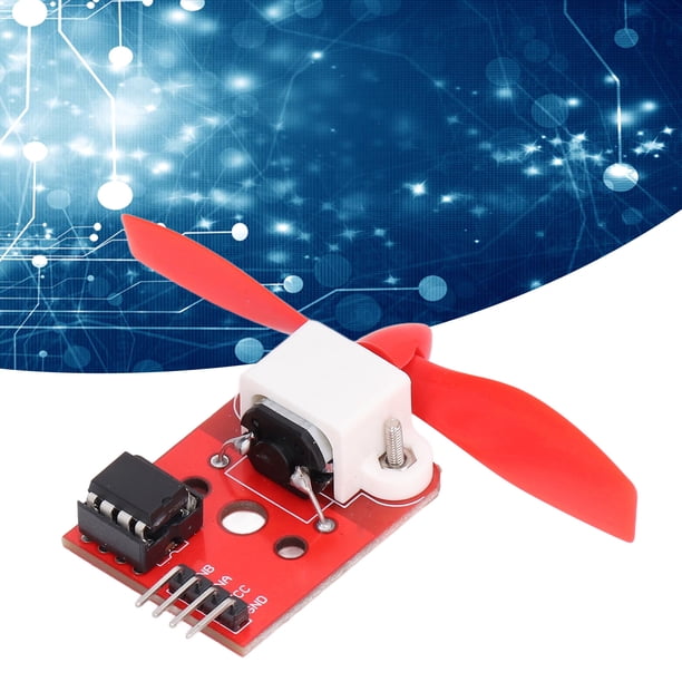 Módulo De Accionamiento Del Ventilador, Rotación CW CCW 5V 75 Mm Módulos De Ventiladores De Refrigeración De Hélice Para Desarrollo