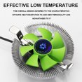 thumbnail image 4 of Kuymtek CPU Cooler 3 Pin 1800RPM Quiet PC Case Radiador Ventilador de refrigeración para Intel AMD 775, 4 of 9