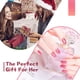 thumbnail image 4 of Set de esmalte de uñas en gel para principiantes JODSONE Ribbon Glitter, 36 colores, 4 of 8