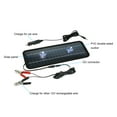 thumbnail image 3 of MYG for 12V 20W Portable Solar Panel Charger for Car Motorcycle Battery Maintenance with Reverse Discharge Protection, Suction Cups and Clips, Weather-Resistant ABS Construction, 3 of 10