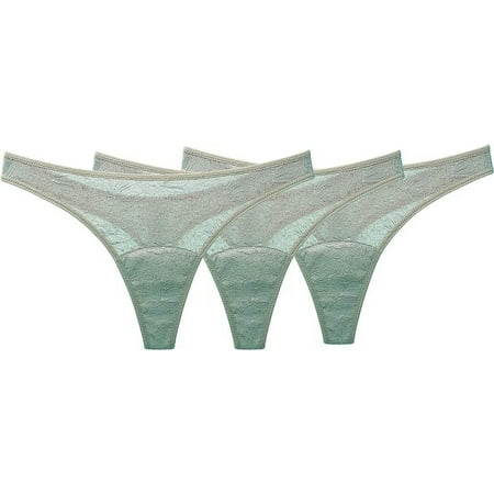 Shero Goodbye Leaks Panty - Lace Thong Sage MD (3 Pack)