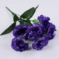 thumbnail image 2 of Regalo para el día de los claveles Flores artificiales Flores artificiales reales Decoración para bodas en el hogar Arreglo floral Ramo decorativo Flores artificiales decorativas, 2 of 2