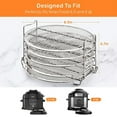 Tersarium 1 Set 5 Layers Dehydrator Rack Air Fryer Cooker Rack