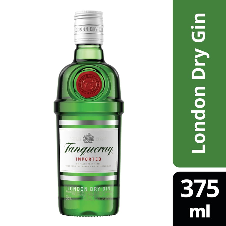 Tanqueray London Dry Gin, 375 mL, 47% ABV - Walmart.com
