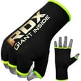 thumbnail image 6 of RDX, Hands wraps Inner Gloves, Half Finger Elasticated Bandages, Green, Large, 6 of 9