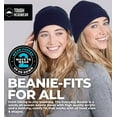 thumbnail image 5 of Knit Beanie Winter Hats for Men and Women - Toboggan Cap for Cold Weather - Warm, Soft & Stretchy Daily Ribbed Acrylic Stocking Hat - Lightweight & Stylish Ski, Skate & Snow Caps, 5 of 6
