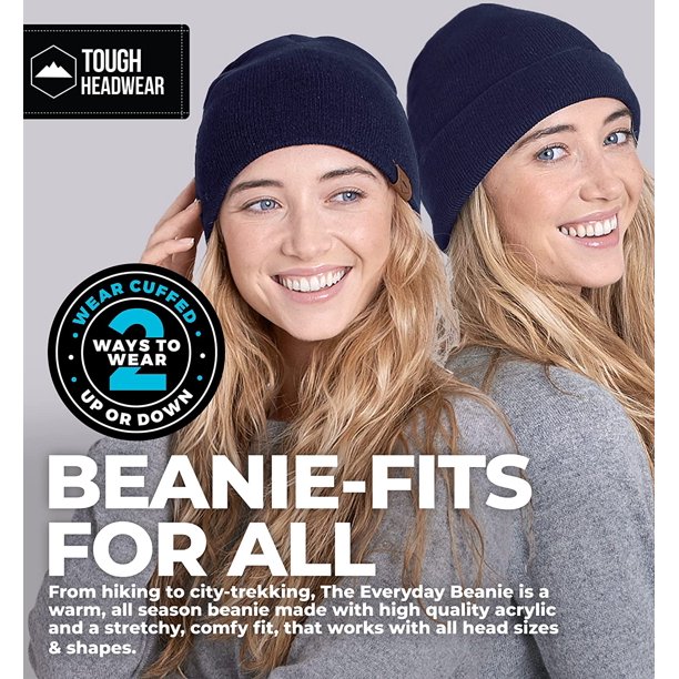 Knit Beanie Winter Hats - Warm, Soft & Stretchy for Men  display picture 3
