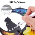 thumbnail image 2 of Regalos de memorial para gatos Unique Bargains Diseño de árbol de la vida Atrapa-luz de ángel de gato con tarjeta de simpatía Regalo de simpatía por la pérdida de gatos Colorido, 2 of 7
