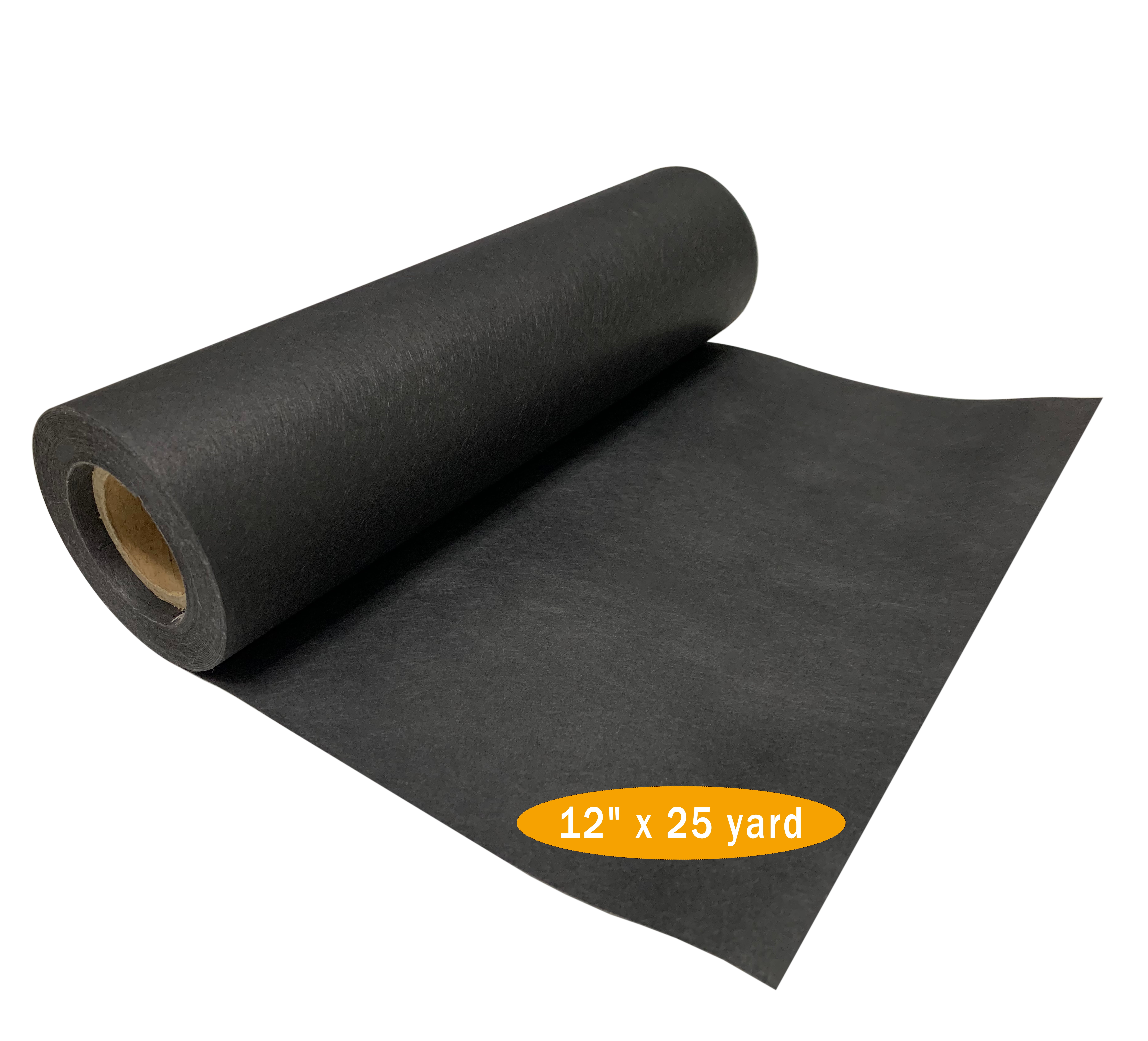 HimaPro Black Tear Away Machine Embroidery Stabilizer Backing 12' x 25 Yard Roll 1.8 o.z