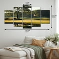 thumbnail image 4 of Designart "Golf Putting Green Calm I" Sports Metal Wall Art Set, 4 of 5