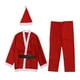 thumbnail image 3 of Disfraz de Papá Noel para niños, traje navideño para niños y niñas. Niño de 4 a 6 años, 3 of 9