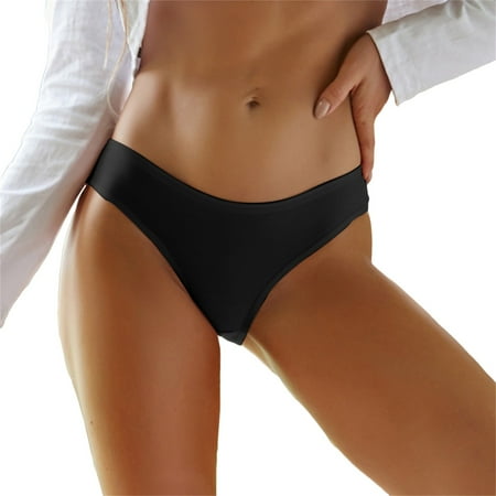 

ZMHEGW 6 Packs Underwear Women And Love Lace Solid Underpants Panties