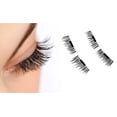 thumbnail image 4 of Pestañas magnéticas naturales hechas a mano imanes reutilizables extensiones de pestañas postizas maquillaje No necesita adhesivos para pestañas, 4 of 5