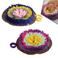 thumbnail image 2 of Opolski Pet Dog Smell Training Sniffing Feeding Round Mat Cushion Snuffle Washable Pad, 2 of 8
