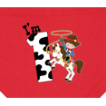 thumbnail image 3 of Inktastic I'm One-cowboy Riding Horse Birthday Baby Bandana Bib, 3 of 4