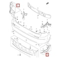 thumbnail image 4 of Rear Right Bumper Side Extension For Sx4 5 2007-2012 71870-80j00-5pk, 4 of 4