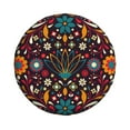 thumbnail image 2 of Bingfone Colorful Mexican2 Spare Tire Cover Weatherproof Universal Wheel Protectors For Rv Camper Travel Trailer Suv Truck 17 Inch, 2 of 9