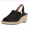 CLARKS Women's Petrina Gail Platform Black, 7.5 M