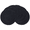 Black, variant on 15" Round Placemats Set of 6 Cotton Woven Heat Resistant Washable Table Mat for Kitchen Dining Room