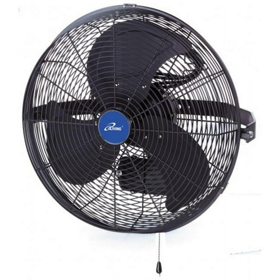 iLiving 14" 3 Speed Wall Mountable Outdoor Waterproof Commercial Air Cooler Fan